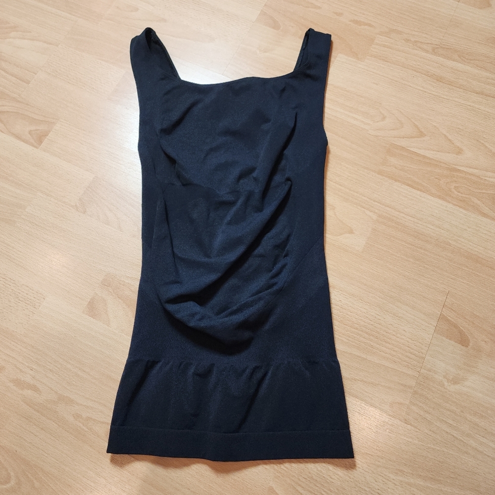 BLANQI Everyday Maternity Belly Support Black Tank Top Est Size Medium/Large